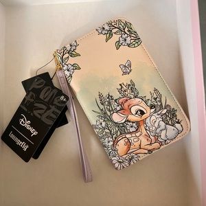 Loungefly Disney Bambi Forest Friends Tech Wallet